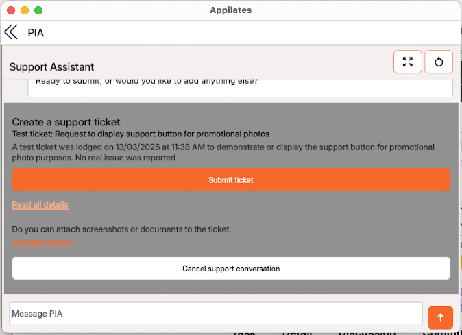 How to contact Appilates Support